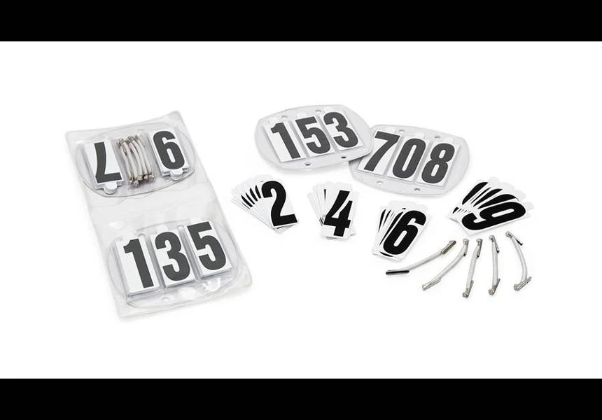 Shires Pvc Number Holder 1 Shires Pvc Number Holder