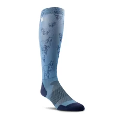ARIAT TEK SLIMLINE PRINTED SOCKS