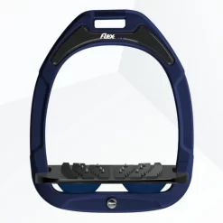 Flex-on Green Composite Ultra Grip Stirrups Navy/black/navy