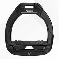 Flex-on Safe-on Junior Safety Stirrups – Black/black/black