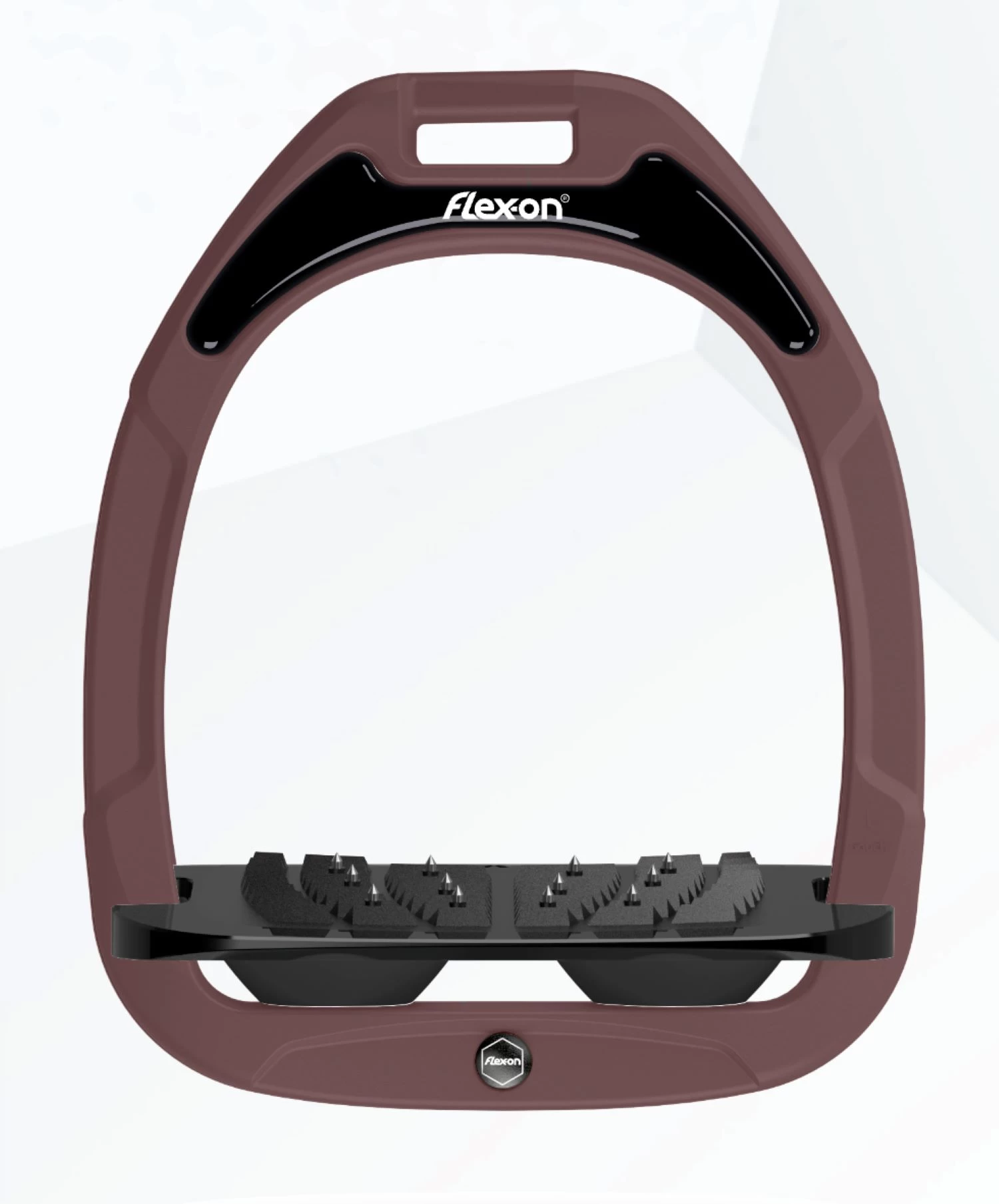 Flex-on Green Composite Ultra Grip Stirrups Brown/black/brown 1 Flex-on Green Composite Ultra Grip Stirrups Brown/black/brown