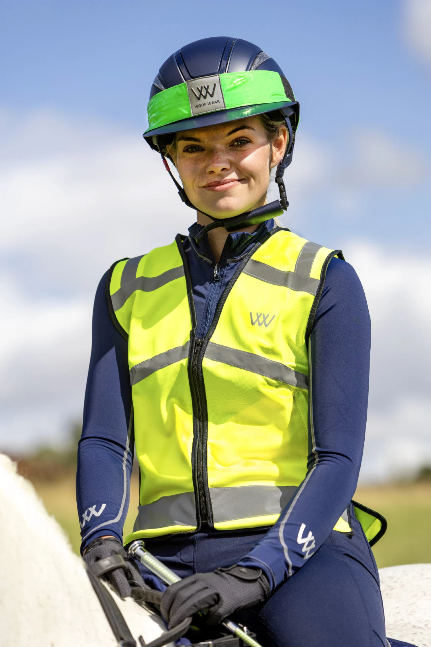 WOOFWEAR HI VIZ HATBAND 1 WOOFWEAR HI VIZ HATBAND